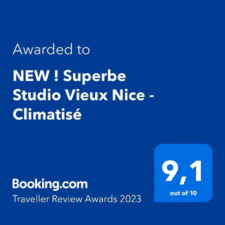 New ! Superbe Studio Vieux - Climatise * Nice